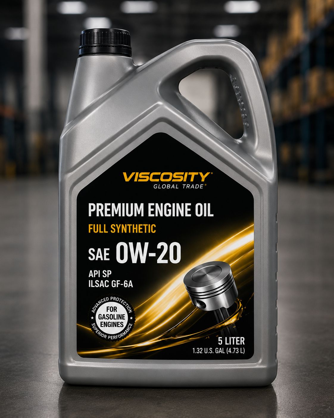 Premium Engine Oil SAE 0W-20 Full Synthetic – 5L